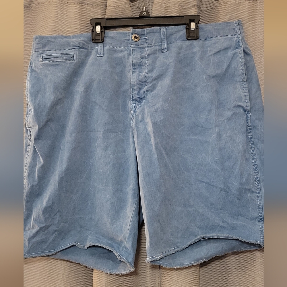 Paperbacks Light Blue Flat Front Shorts